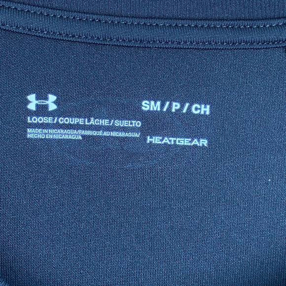 Women’s Under Armor Small Black Long Sleeve Heatgear Top - Picture 3 of 4